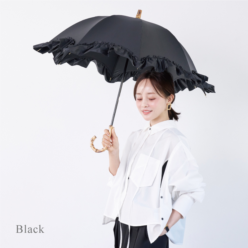 pink trick 【田中亜希子さん コラボ】日傘 完全遮光 ビッグ