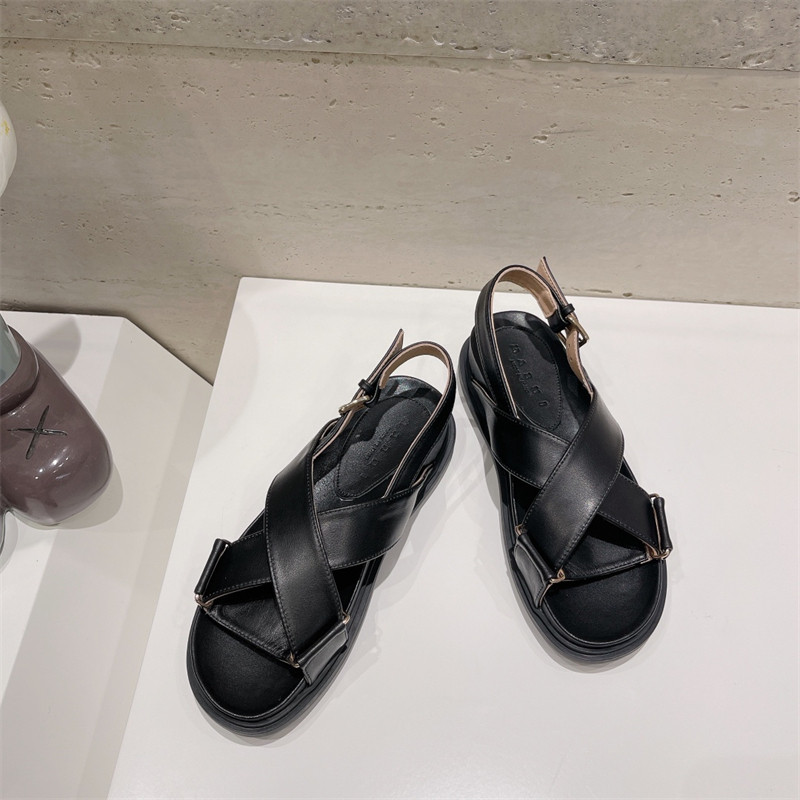 ★MARNI★マルニ レザー製 Fussbett サンダル 楽天市場】MARNI マルニ Fussbett Shoe サンダル レザー 厚底 靴