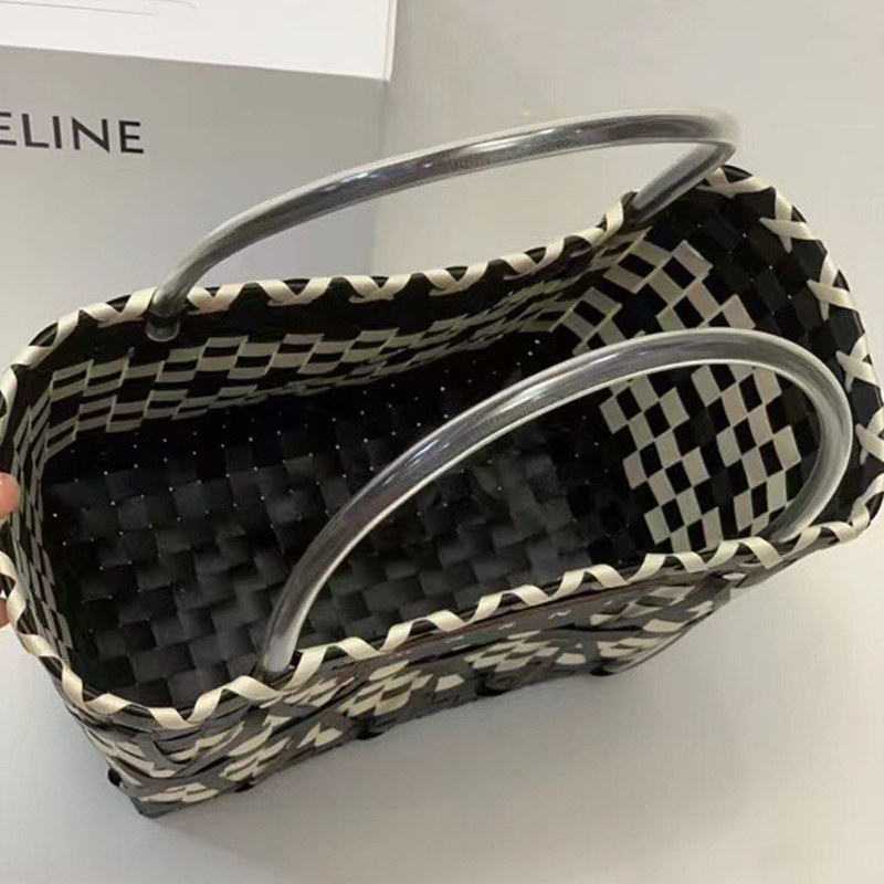 MARNI(マルニ) ブラック MARNI MARKET STENCIL BAG 編上げ