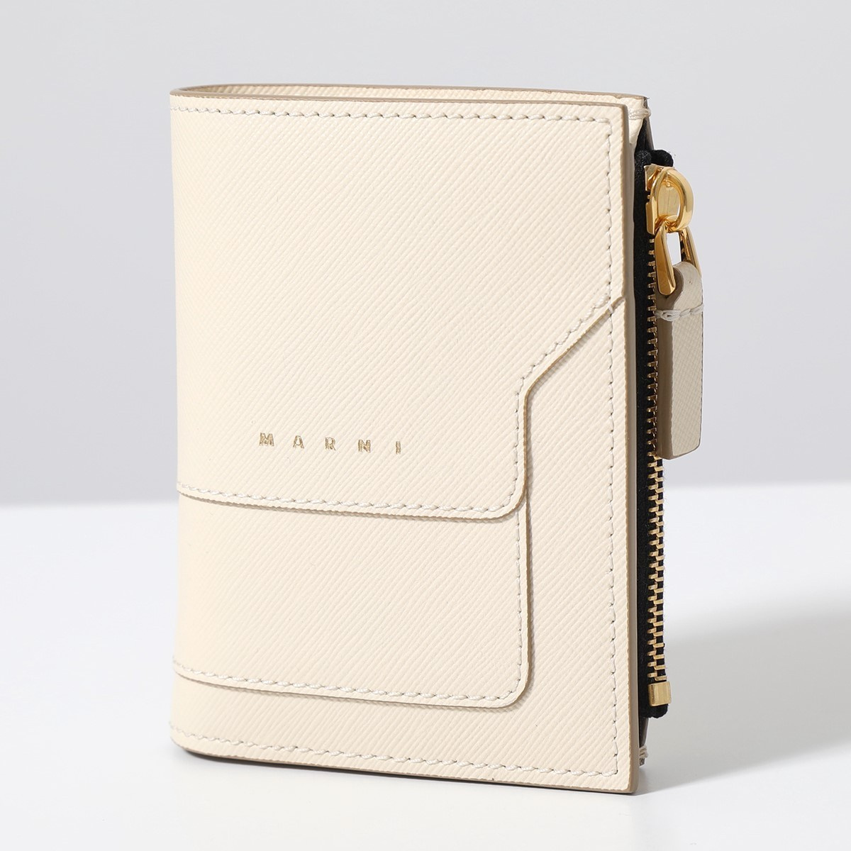 ★【MARNI】 レディース サフィアーノ 折りたたみ財布★ ☆【MARNI】 サフィアーノ マルチカラー 折りたたみ財布