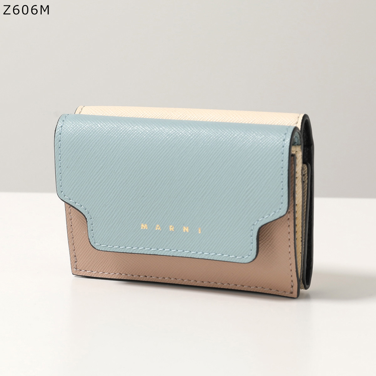 MARNI 三つ折り財布 コインケース付き MARNI マルニ 財布 三つ折り ミニ財布 メンズ レディース ユニ