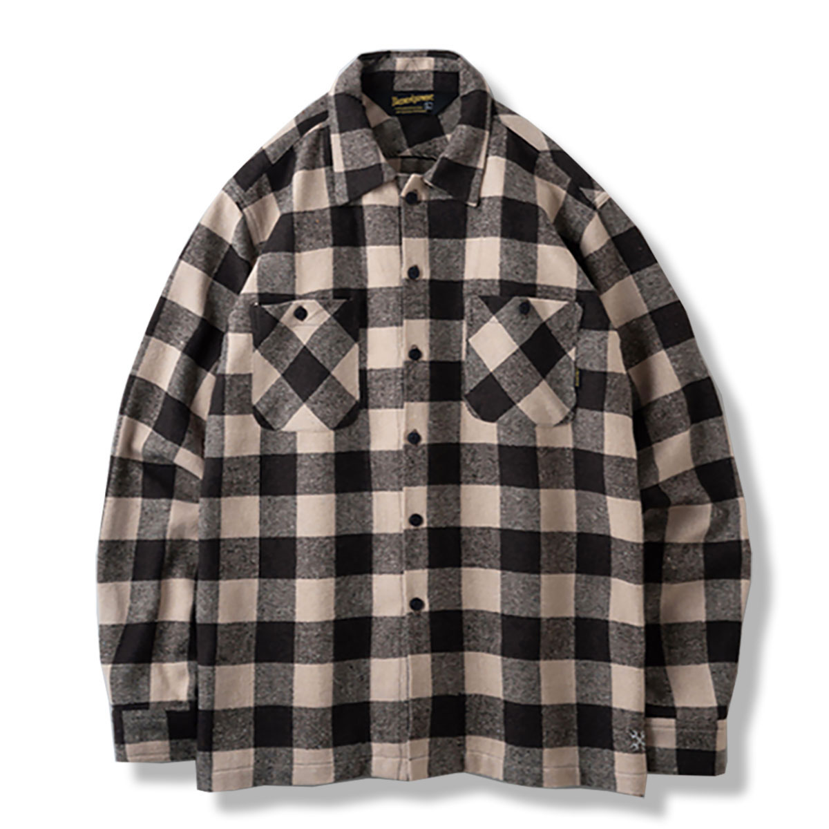 BLUCO(ブルコ) OL-048-022 FLANNEL SHIRTS 3色(BEG/OLV/YLW)☆送料無料☆ :048-022:Pins  store - 通販 - Yahoo!ショッピング