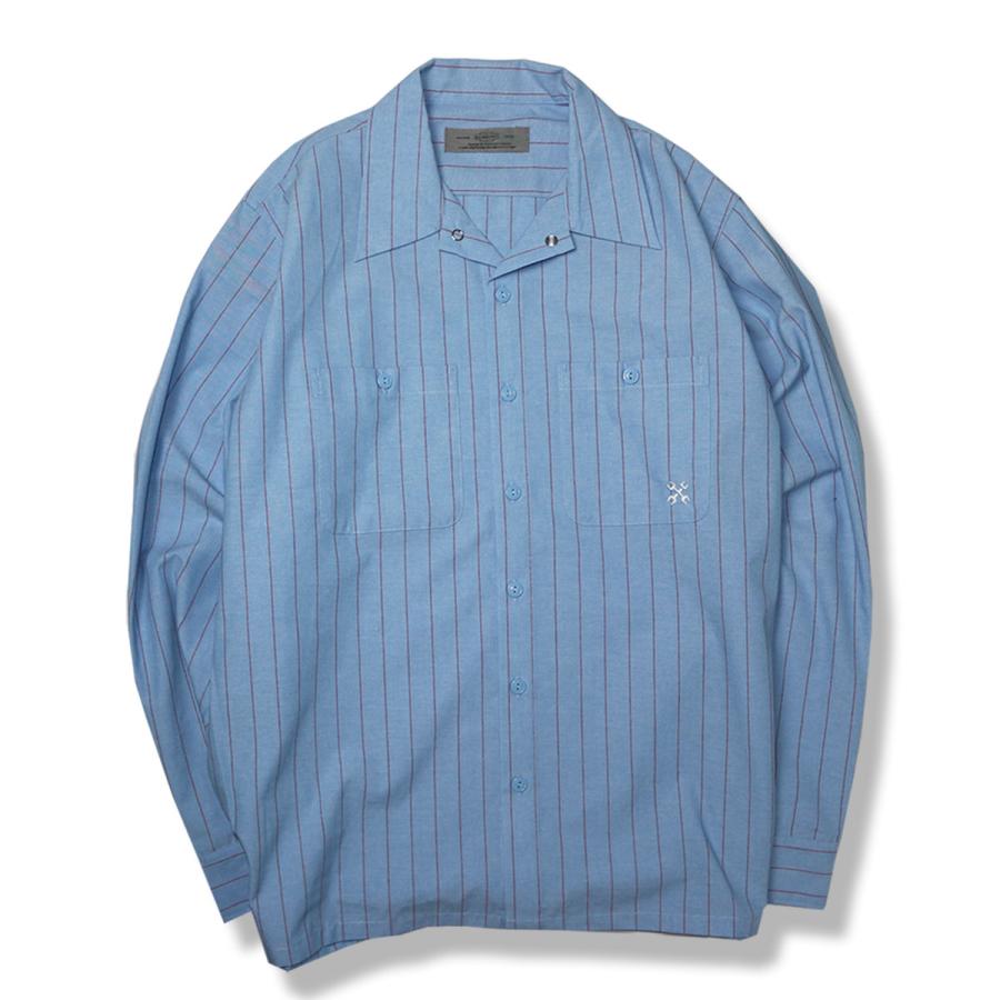 BLUCO(ブルコ)OL-109-022 STD WORK SHIRTS L/S 6色(BLK/NVY/OLV/ORG/SAXst/GRYst) ☆送料無料☆ :109-022:Pins store - 通販 - Yahoo!ショッピング