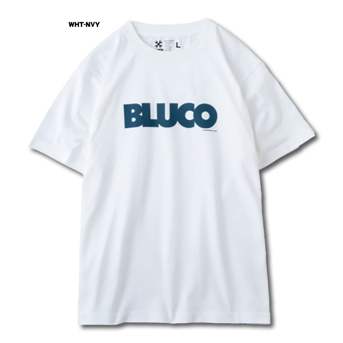 BLUCO(ブルコ) OL-1201 PRINT TEE -Logo- 6色(BLK/GLD/SLT.B/WHT-BLK/WHT-NVY/WHT-RED)☆送料無料☆｜pinsstore｜06