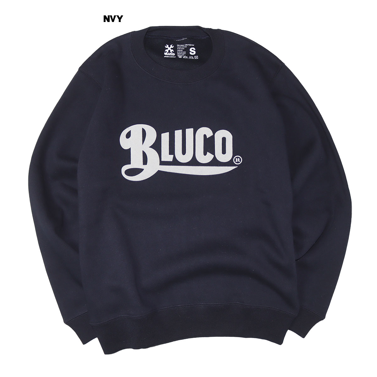 BLUCO(ブルコ) OL-1210 SWEATSHIRTS -Old Logo- 4色(GRY/S...