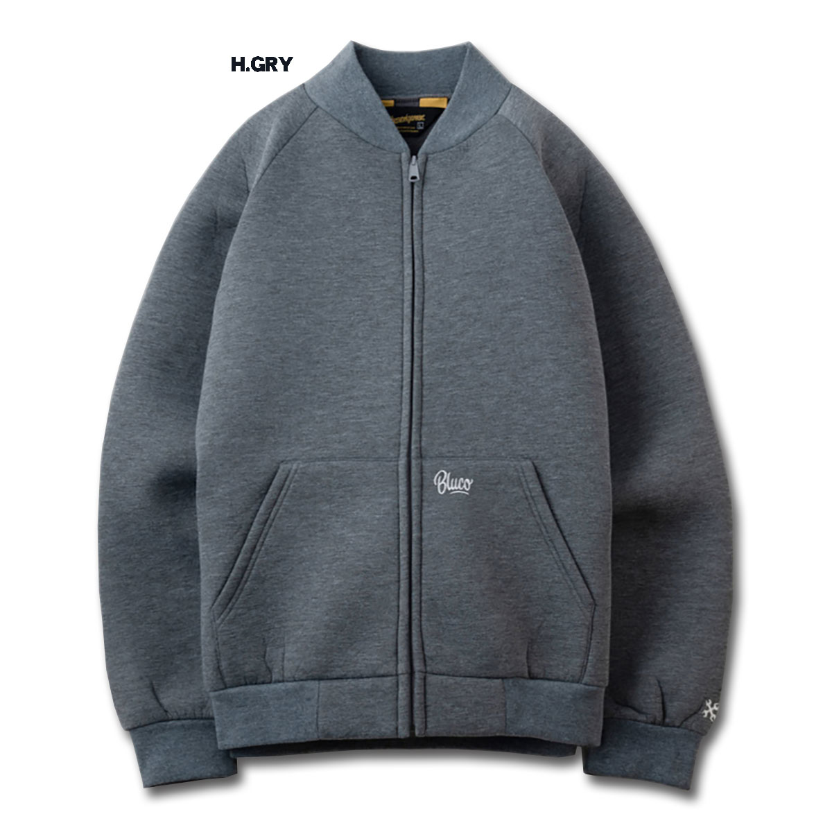 BLUCO(ブルコ) OL-1221 BONDING TRACK JACKET 2色(GRY/BLK...