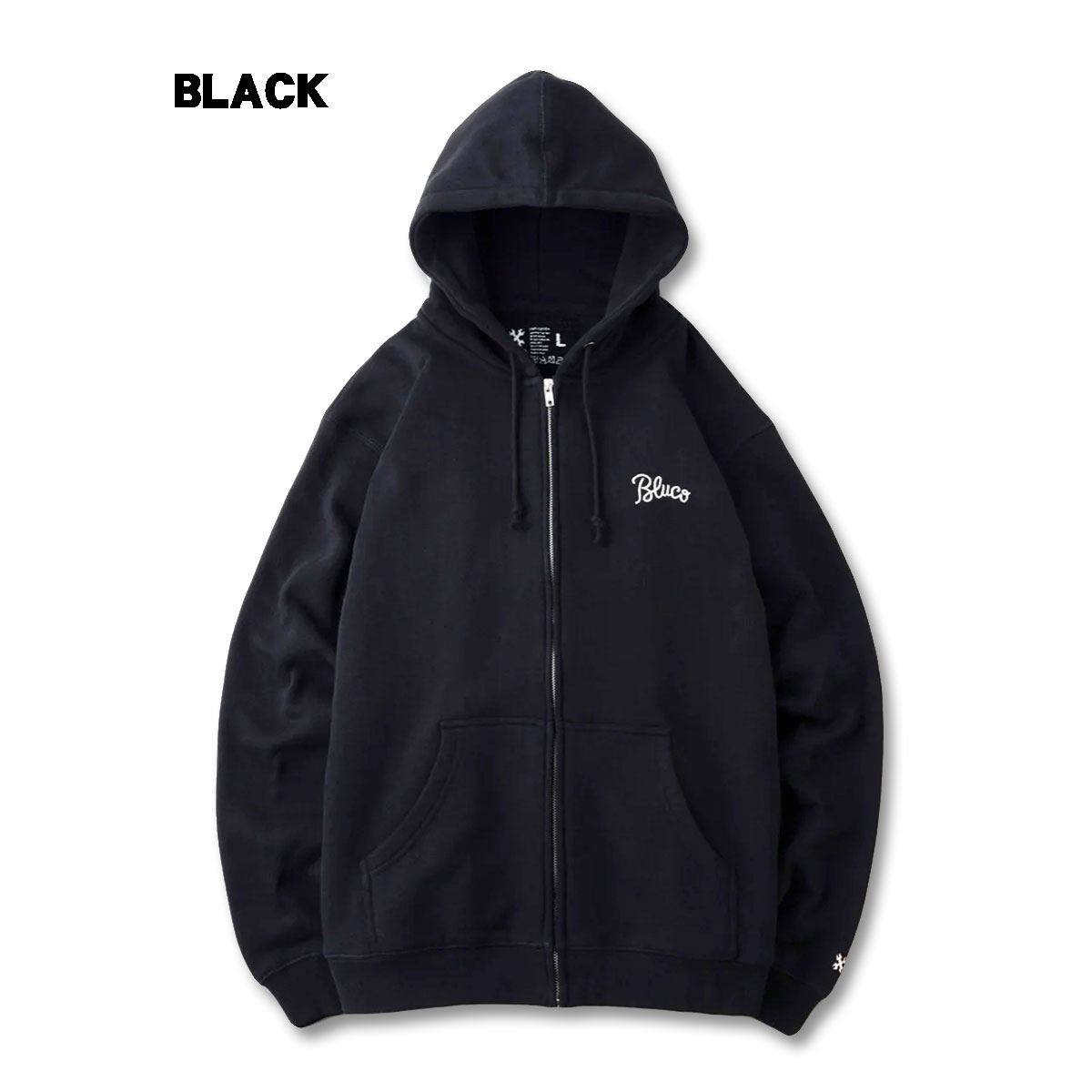 BLUCO(ブルコ) OL-13-017 HEAVY PILE SWEAT ZIP HOODIE -...