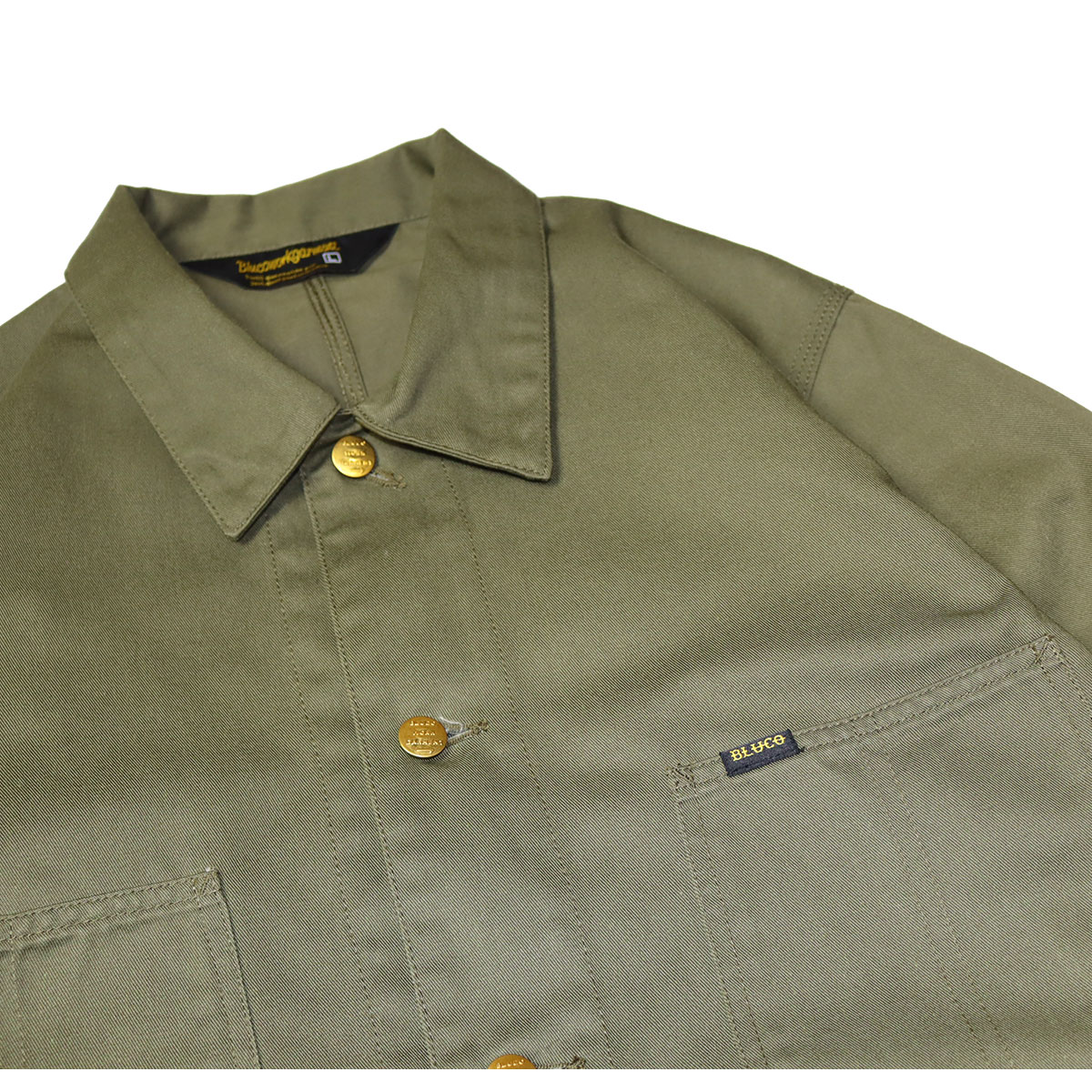 ☆セールプライス!! BLUCO(ブルコ) OL-1301 COVER ALL 4色(KHK/NVY/OLV/BLK) BLUCO（ブルコ） ☆セールプライス!!☆ OL-1301 COVER ALL 4色(KHK/NVY