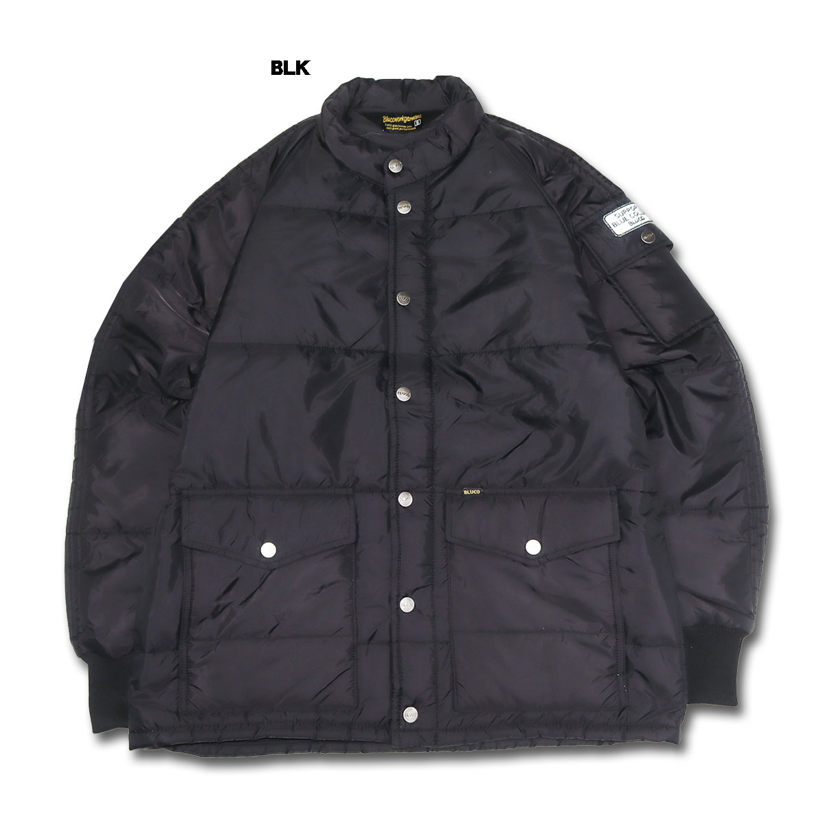 BLUCO(ブルコ) OL-1310 RACING JACKET 4色(NVY/BGD/TEL/BLK)☆送料無料