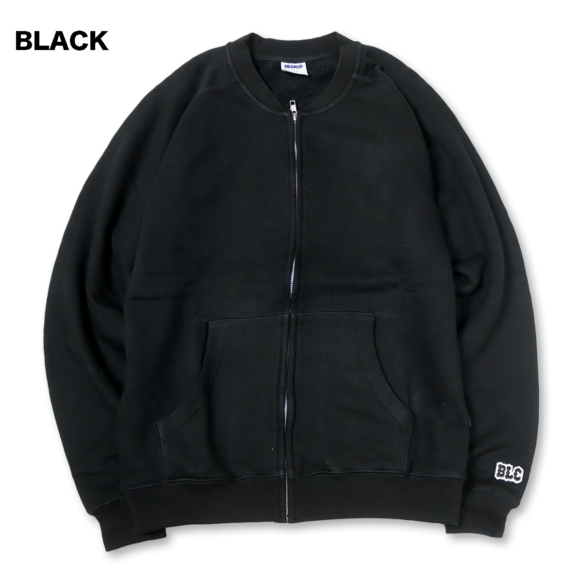 BLUCO(ブルコ) OL-13-027 HEAVY PILE ZIP JACKET 3色(BLACK/CHARCOAL/GREEN) BLUCO（ブルコ） OL-13-027 HEAVY PILE ZIP JACKET 3色(BLACK/CHARCOAL