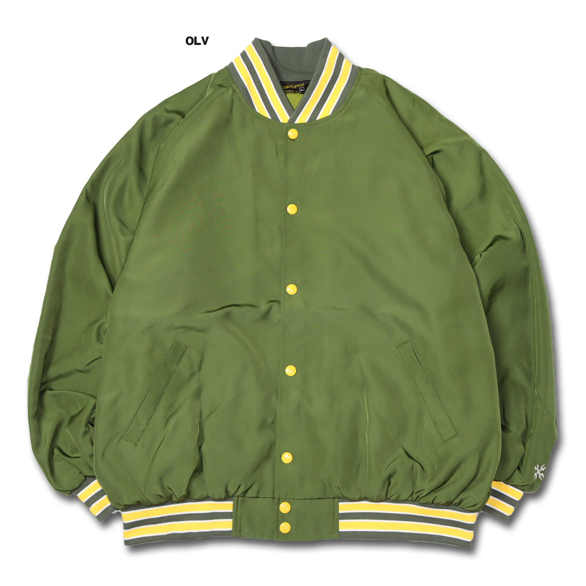 BLUCO(ブルコ) OL-1353 STADIUM JACKET 5色(NVY/BRN/BLK/OLV/BLU)☆送料無料☆｜pinsstore｜05