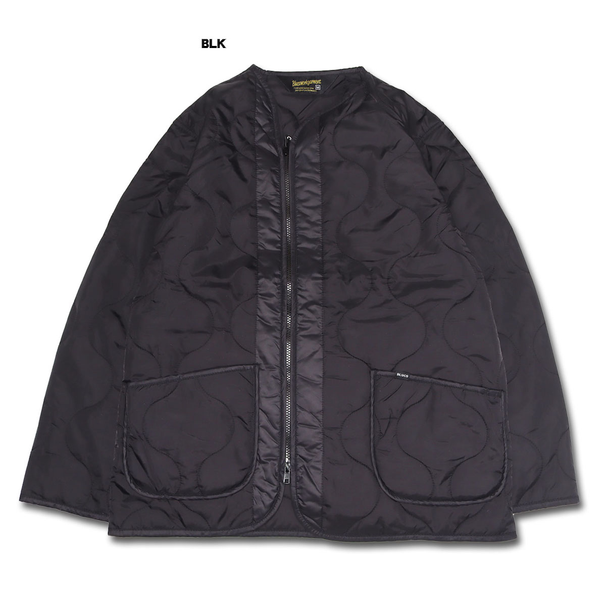 BLUCO(ブルコ) OL-1371 LINER JACKET 3色(OLV/BLK/KHK)☆送料...