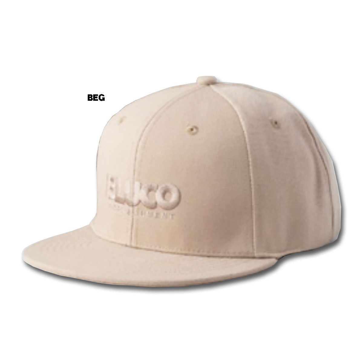 BLUCO(ブルコ) OL-1413 6PANEL CAP -Logo- 4色(BLK/BRN/NVY/BEG)☆送料無料☆｜pinsstore｜05