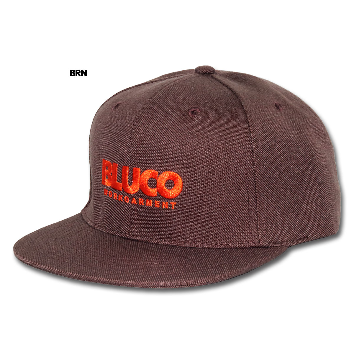 BLUCO(ブルコ) OL-1413 6PANEL CAP -Logo- 4色(BLK/BRN/NVY/BEG)☆送料無料☆｜pinsstore｜03