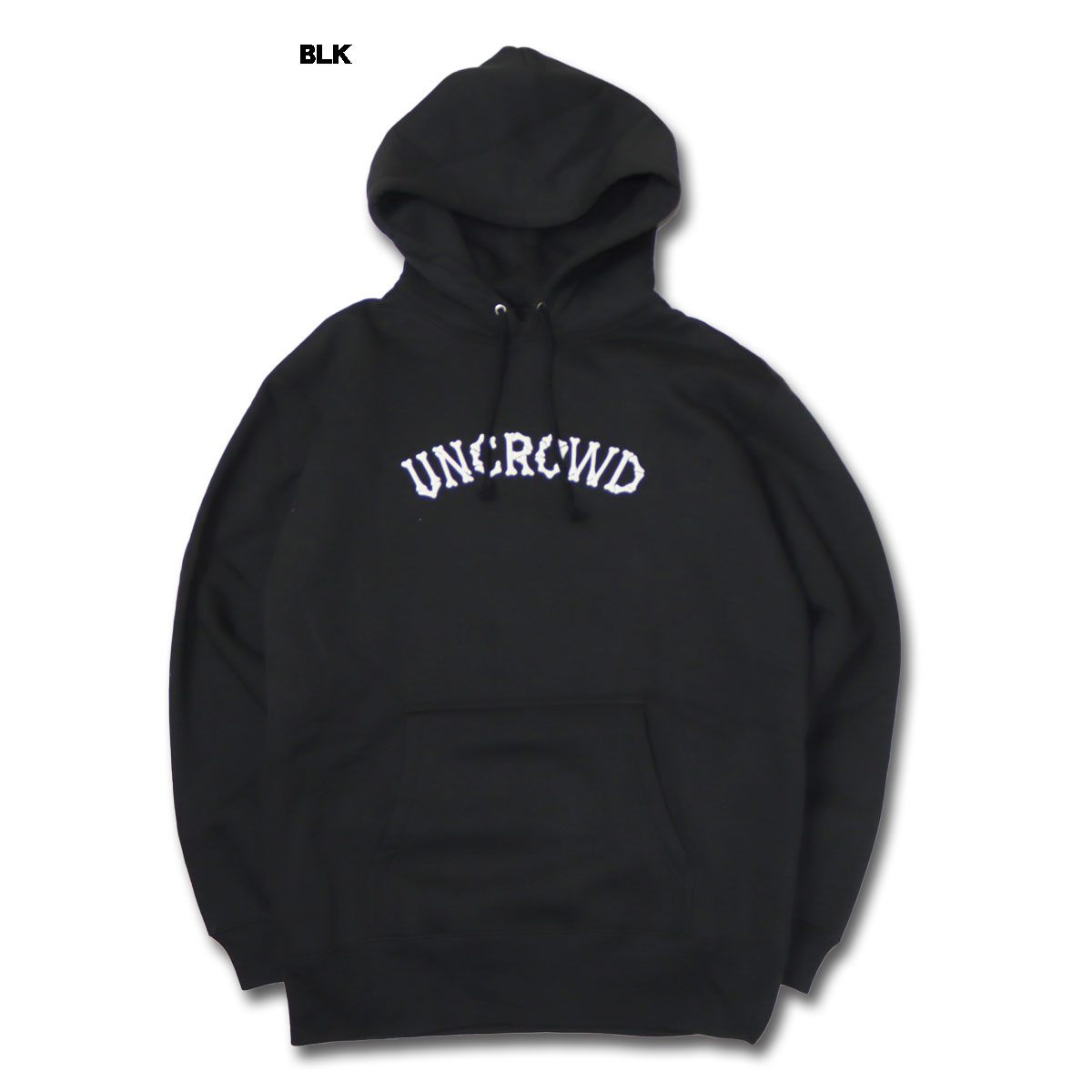 UNCROWD(アンクラウド) UC-2203 SWEAT HOODIE 3色(GRY/BLK/ASH)☆送料無料☆｜pinsstore｜03