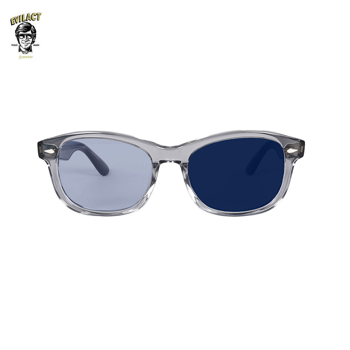 EVILACT(イーブルアクト) CYCLONE-09 ブラックマーブルフレームx調光ブルーレンズ EVILACT(イーブルアクト) CYCLONE-09 ブラックマーブルフレームx調光