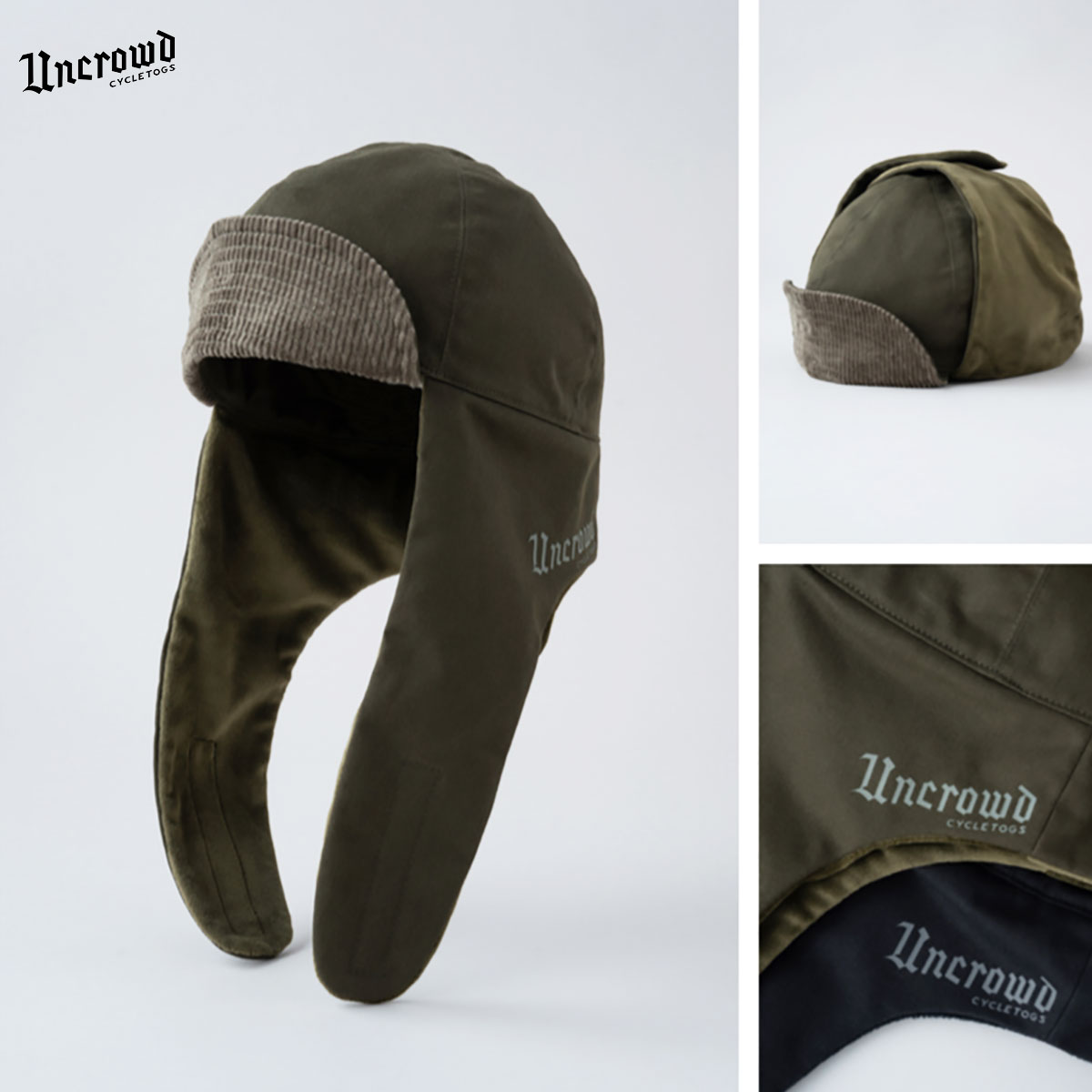 UNCROWD(アンクラウド) UC-301-022 BOMBER CAP 2色(BLK/OLV)☆送料無料☆ :uc-301-022:Pins  store - 通販 - Yahoo!ショッピング