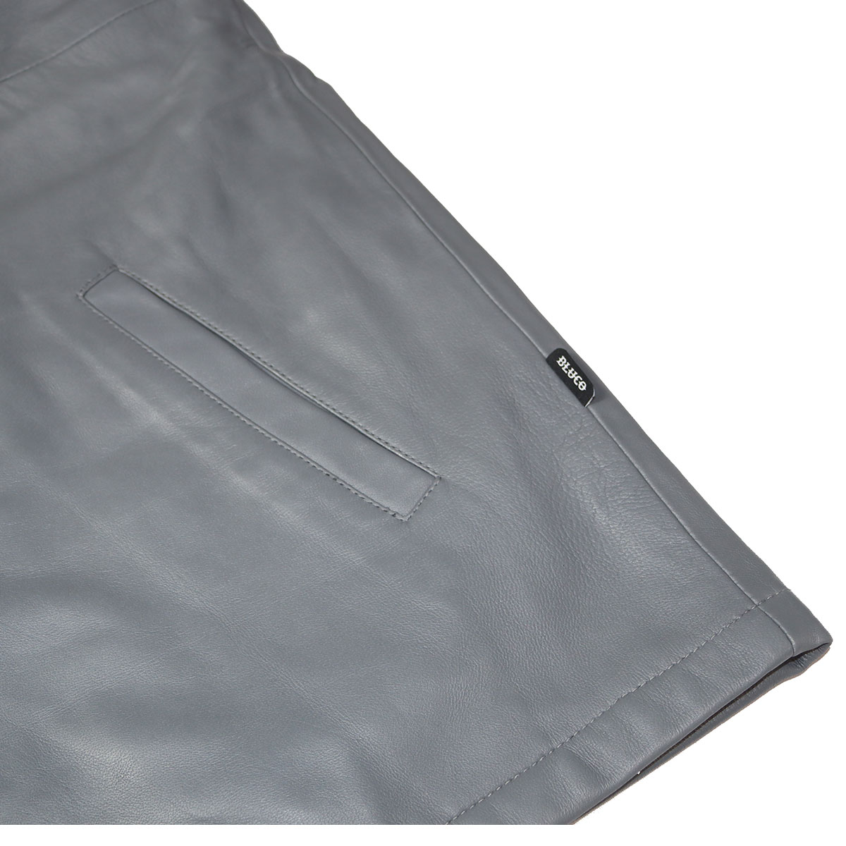 ☆セールプライス!! BLUCO(ブルコ) OL-31-008 LEATHER COACH JACKET 2色(BLACK・GRAY) BLUCO（ブルコ） ☆セールプライス!!☆ OL-31-008 LEATHER COACH