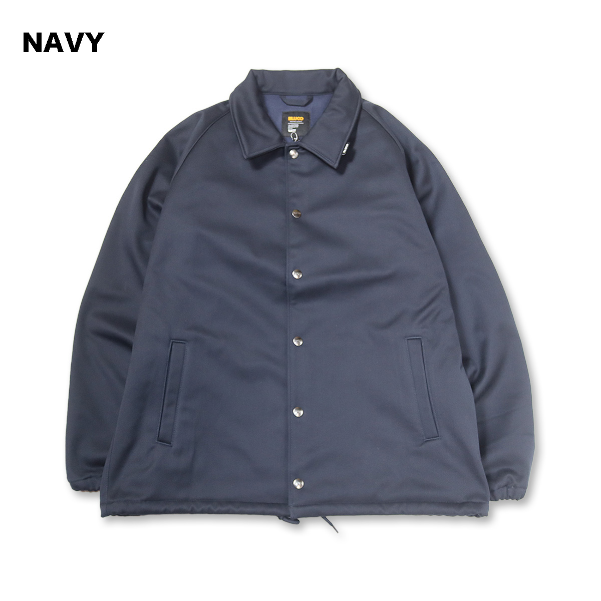 BLUCO（ブルコ） OL-31-042 STRETCH WARM COACH JACKET 4色(BLACK/GRAY