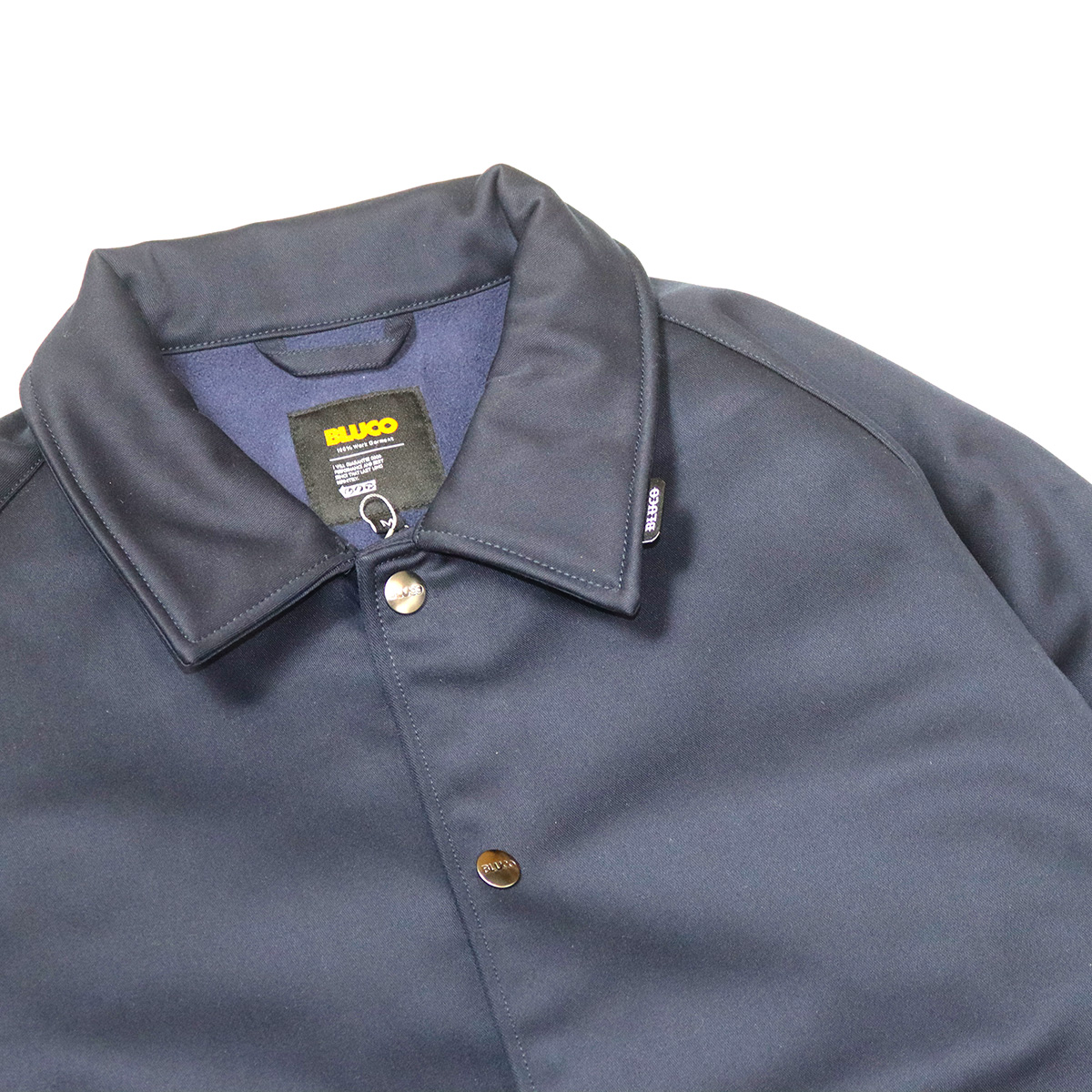 BLUCO（ブルコ） OL-31-042 STRETCH WARM COACH JACKET 4色(BLACK/GRAY 