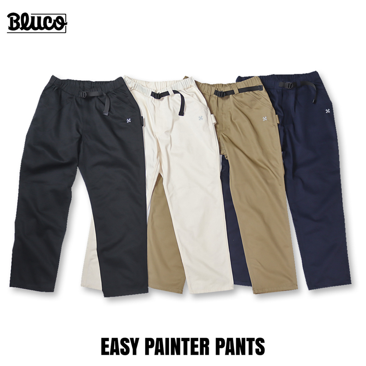 BLUCO（ブルコ） OL-41-052 レギュラー加工 イージーペインターパンツ