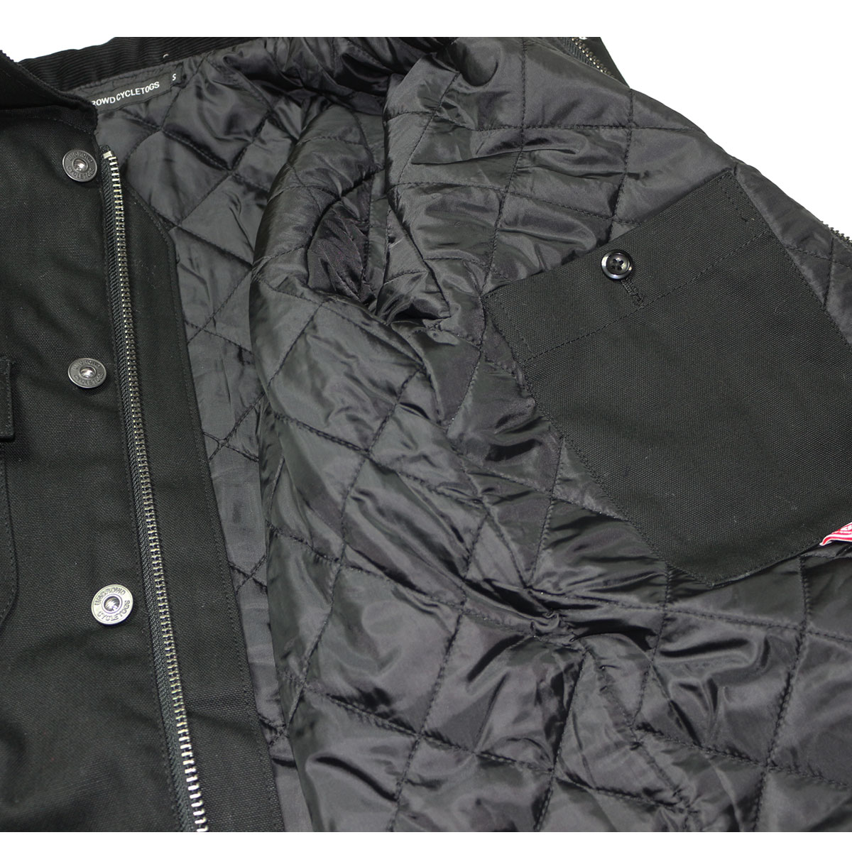 【新品未使用】uncrowd uc-119-018 N-3B COAT UNCROWD アンクラウド N-3B コート/L/black/BLUCO UNCROWD アン