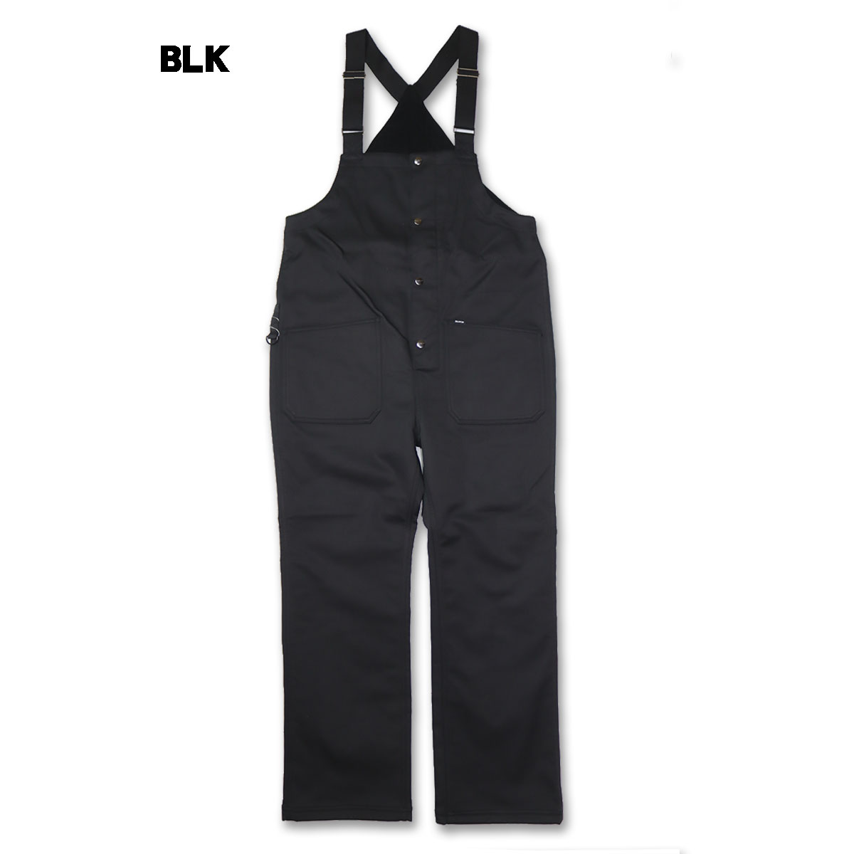 Lサイズ　BLUCO ブルコ　オーバーオール　ブラック BLUCO（ブルコ） OL-43-006 WINTER OVERALL 3色(BLK/GRY/NVY)☆送料