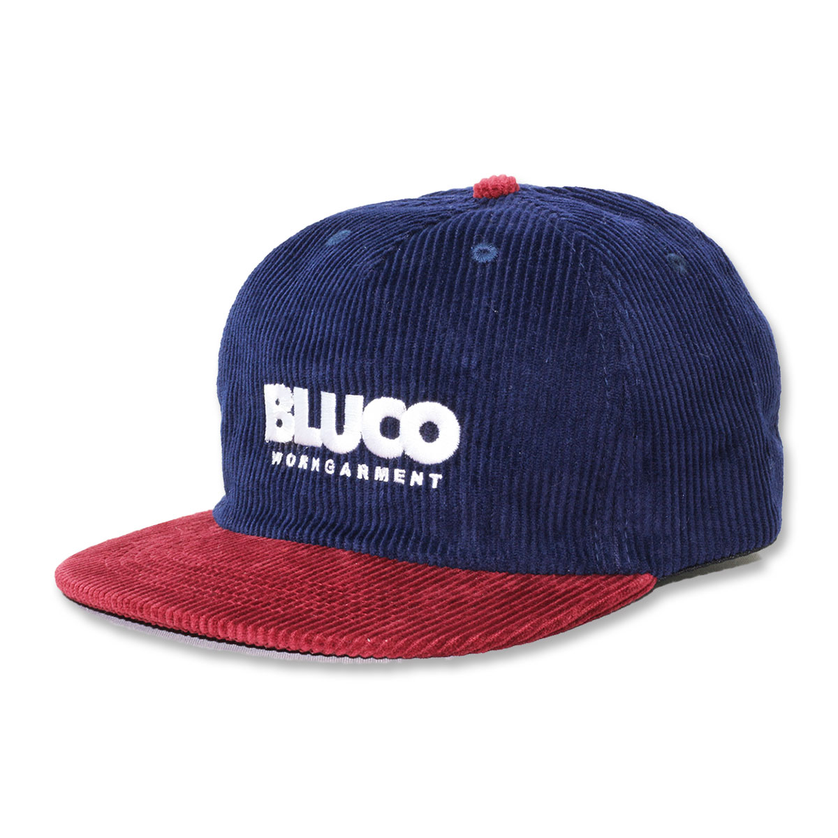 BLUCO(ブルコ) OL-603-022 CORDUROY CAP -LOGO- 7色(BLK/BLUE/CML/IVO/BLK-MTD/IVO-GRN/NVY-WIN)☆送料無料☆｜pinsstore｜08