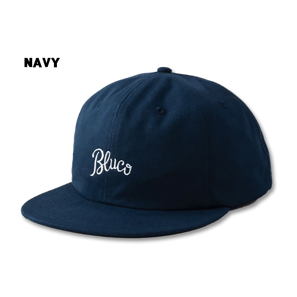 BLUCO(ブルコ) OL-61-021 6-PANEL 6-PANEL CAP -SCRIPT- 4色(BLK/NVY/GREEN/BEIGE)☆送料無料☆｜pinsstore｜03