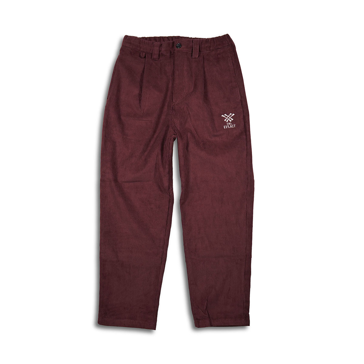 EVILACT(イーブルアクト) Wide Corduroy Pants 3色(Black/Burgundy/Blue gray)☆送料無料!!☆｜pinsstore｜03