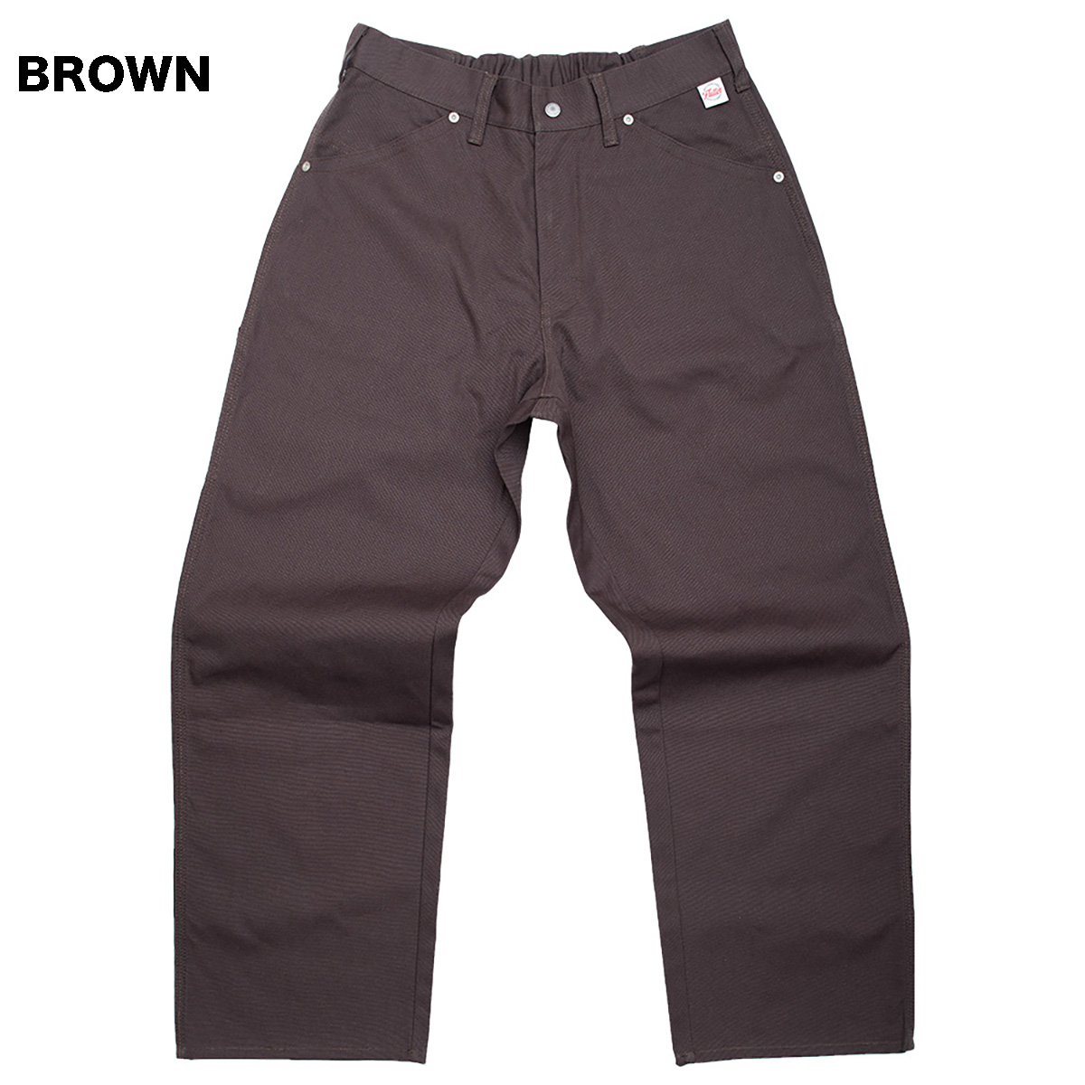 FLUTTER(フラッター) COTTON DUCK PAINTER PANTS 3色(WHITE/BROWN/NAVY