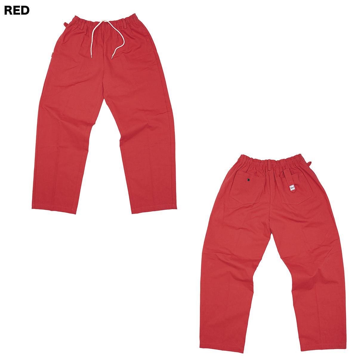 FLUTTER(フラッター) The Holiday - Comfy fit- Cotton Twill Easy Pants 4色(BLACK/WHITE/PURPLE/RED) ☆送料無料サービス中!! FLUTTER(フラッター) The Holiday - Comfy fit