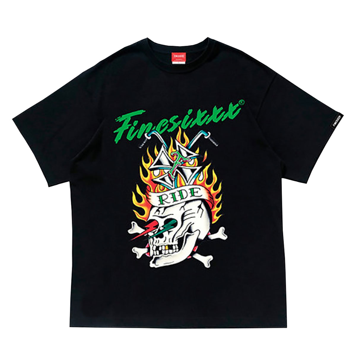FINESIXXX ファインシックス　ロンT ブラック FINE SIXXX☆ファインシックス・ Tシャツ・ロンT・ ブラック