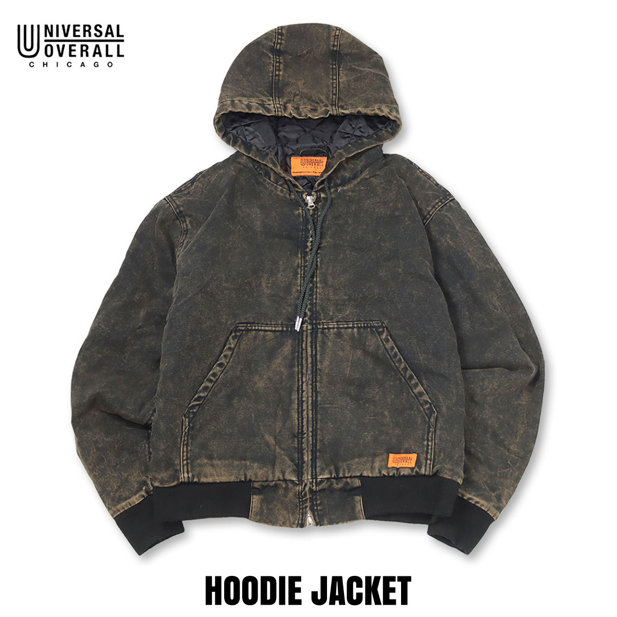 ユニバーサルオーバーオール（UNIVERSALOVERALL）/HOODIE JACKET/フーディジャケット hd-jk.jpg