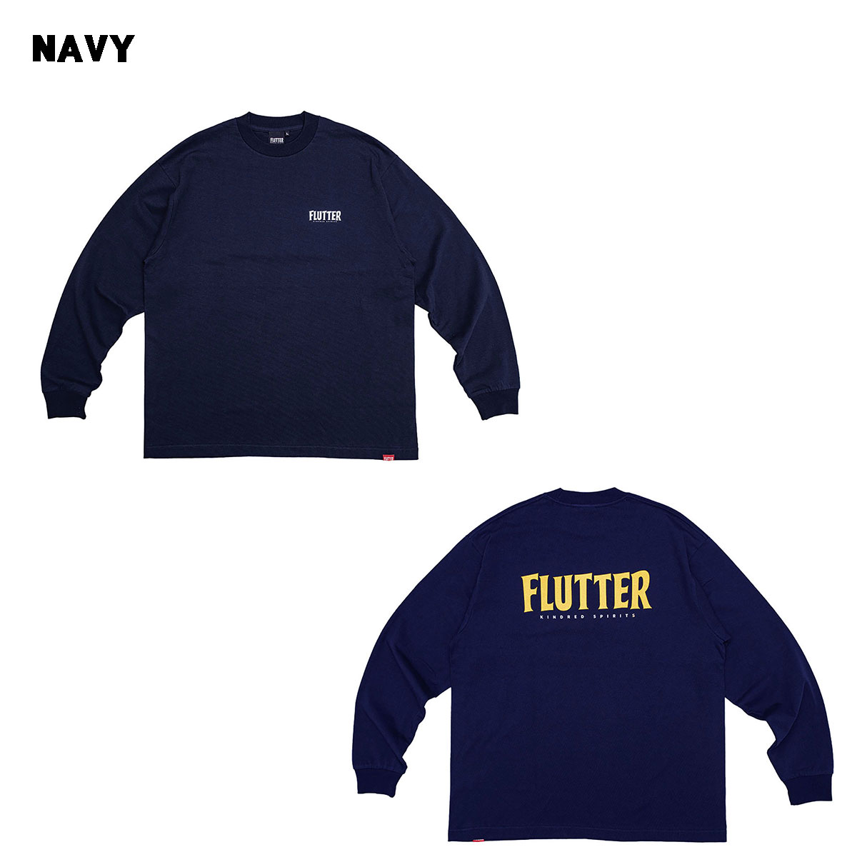 FLUTTER フラッター　スェット　バイカー FLUTTER フラッター Origin logo B/S Sweat FL24-SW001 [FL003