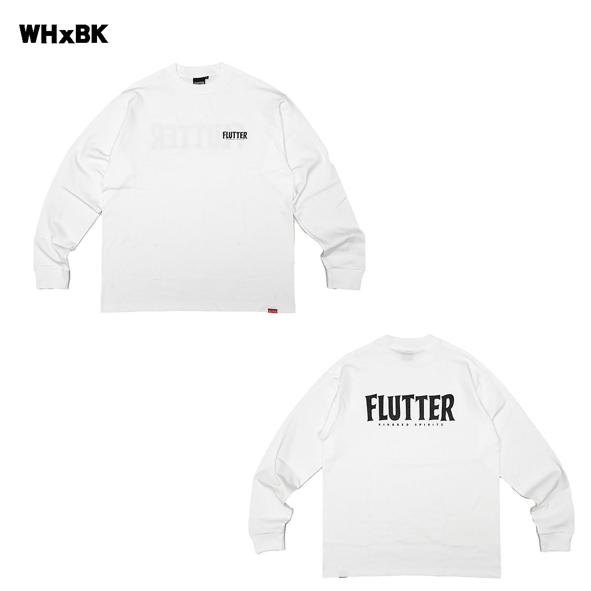 FLUTTER フラッター　スェット　バイカー 全4色【FLUTTER/フラッター】2024AW「Big Silhouette Origin
