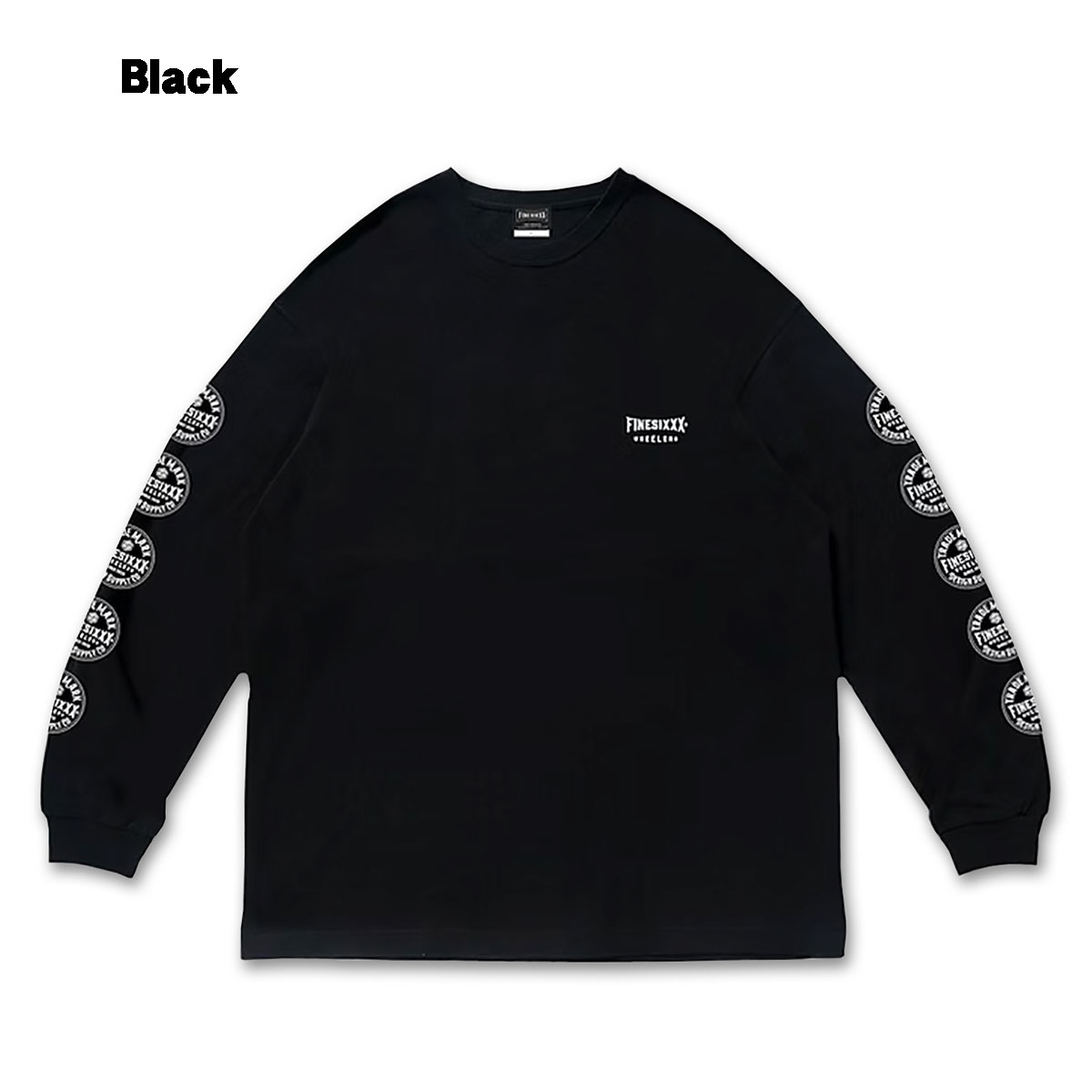 FINESIXXX(ファインシックス) TRADE MARK ENBLEM L/S 3色(ブラック