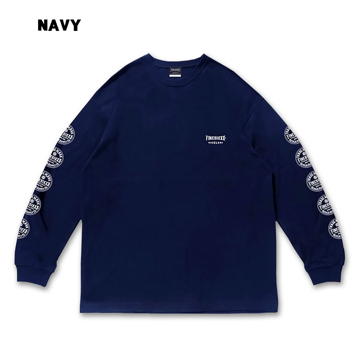 FINESIXXX(ファインシックス) TRADE MARK ENBLEM L/S 3色(ブラック