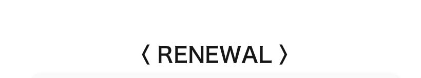 RENEWAL