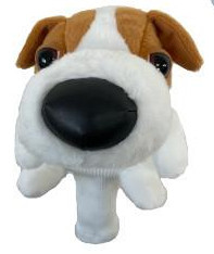 【送料無料】THE DOG フェアウェイ用 ヘッドカバー　ダックスフンド  ジャックラッセルテリア　いぬ　犬　かわ いい　小型犬　愛犬　ぬいぐるみ ヘッドカバー｜piratesflag-cic｜05