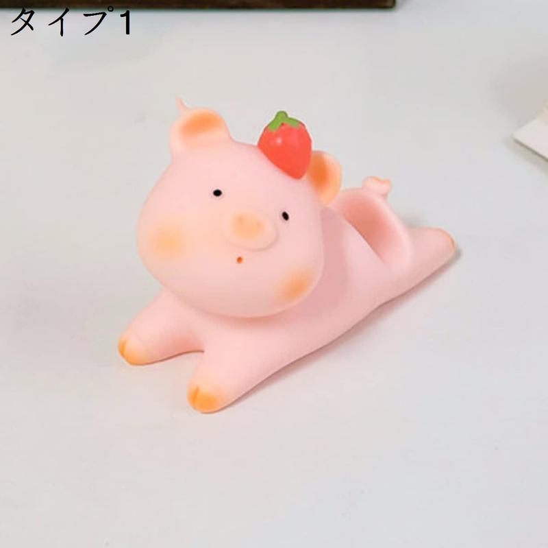 ユニーク スマホ スタンド アニマル L おもしろ かわいい 雑貨 グッズ 動物 インテリア アイフォン アンドロイド スマートフォン 熊｜pismile｜02