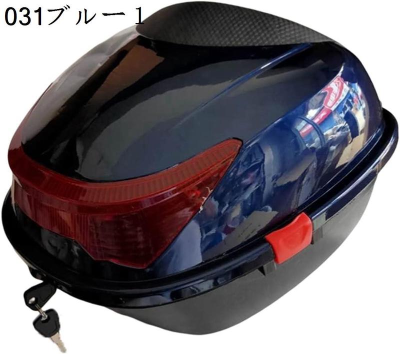 バイク用リアボックス 50L バイクボックス リアボックス ヘルメット入れ 防振 防水 耐圧 旅行 デリバリー 出前 宅配 通勤｜pismile｜10