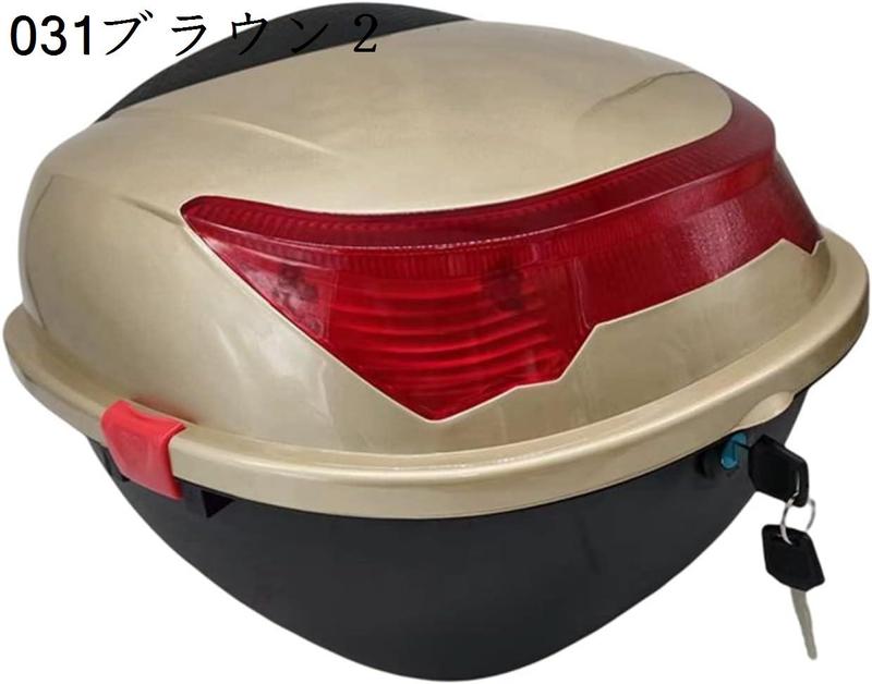 バイク用リアボックス 50L バイクボックス リアボックス ヘルメット入れ 防振 防水 耐圧 旅行 デリバリー 出前 宅配 通勤｜pismile｜07