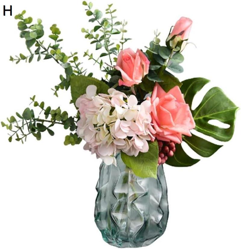造花 草原の偽の花の美しい造花結婚式の家のリビングルームのテーブルの装飾アクセサリー 造花 インテリア (Color : F)｜pismile｜09