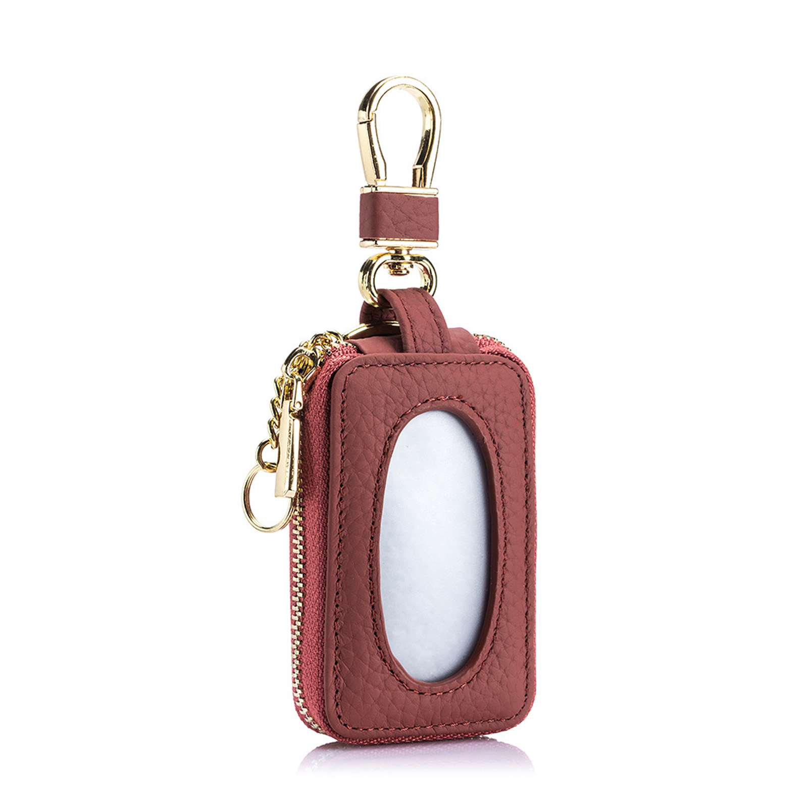 Pit-Life キーケース スマートキー クリア窓付 ラウンドファスナー 車