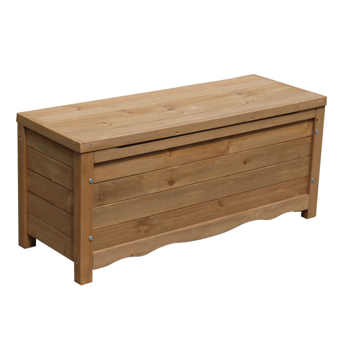 木製 ガーデンベンチ ベンチ収納 収納 おしゃれ 90 長椅子 ボックス ベンチ 屋外 屋内 北欧風 コンパクト 収納庫 幅90 | ブランド登録なし | 01