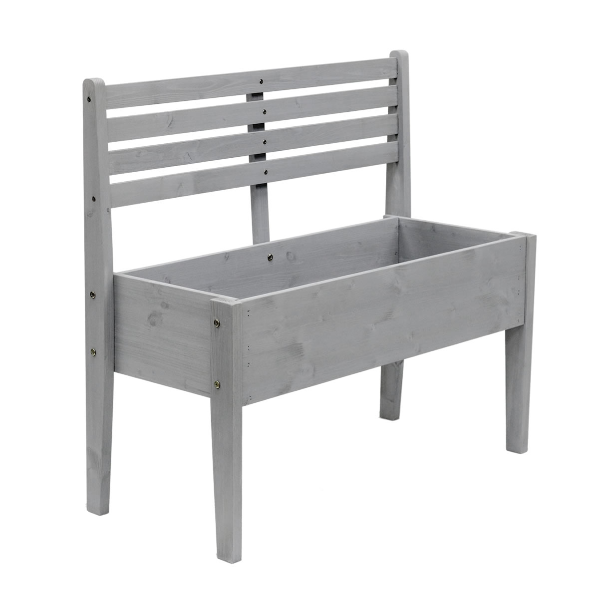 プランタースタンド 木製 フラワースタンド 屋外 北欧風 花台 ガーデンラック プランターラック 鉢スタンド おしゃれ 天然木 チェア型 スタンド 幅80cm | ブランド登録なし | 03