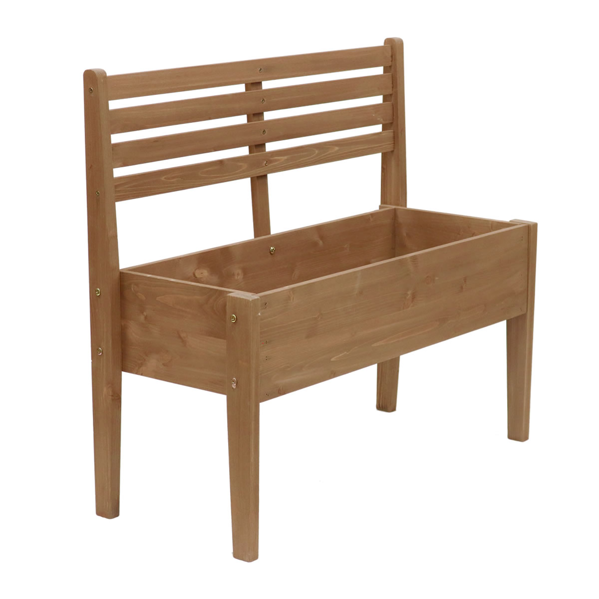 プランタースタンド 木製 フラワースタンド 屋外 北欧風 花台 ガーデンラック プランターラック 鉢スタンド おしゃれ 天然木 チェア型 スタンド 幅80cm | ブランド登録なし | 04