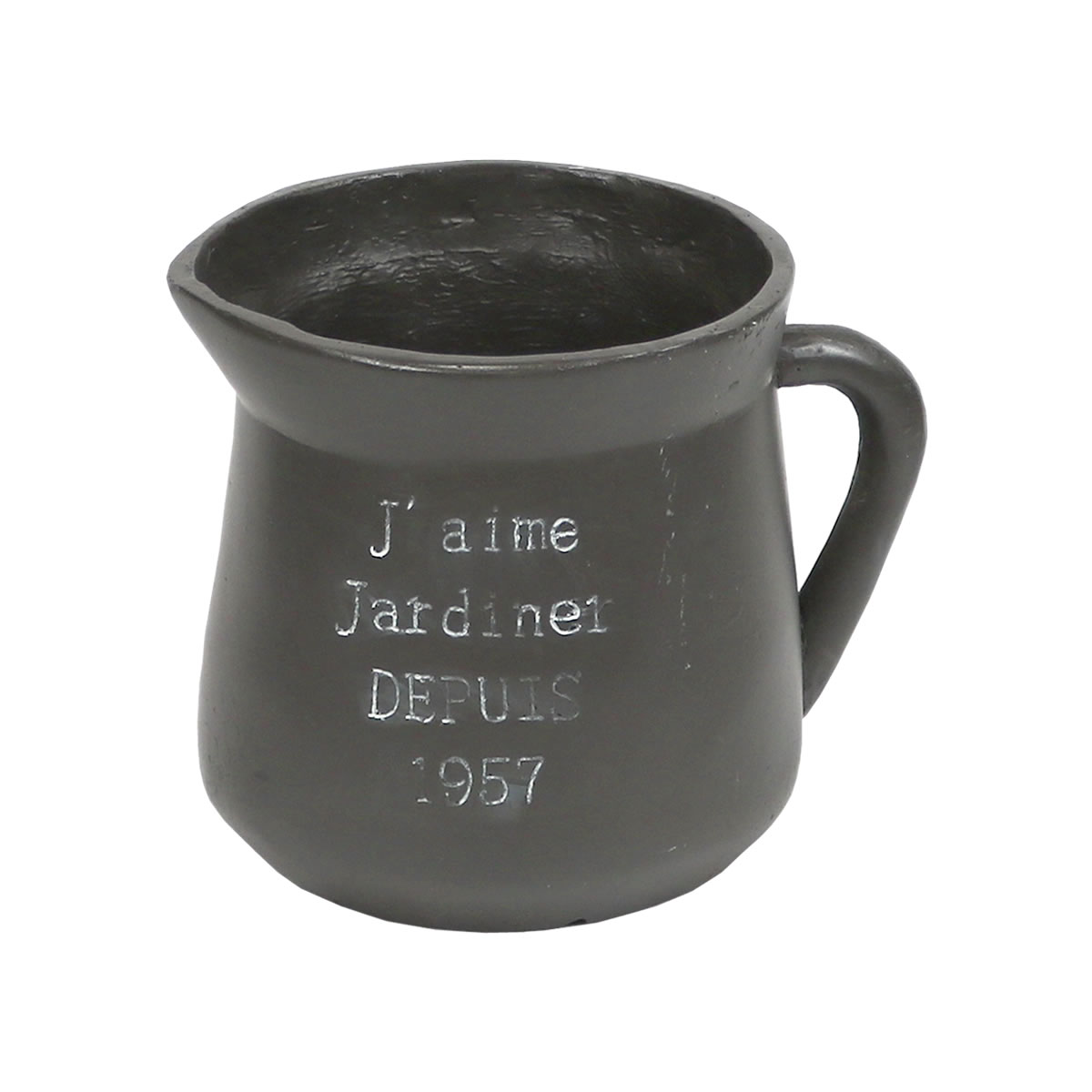 プランター 鉢 植木鉢 おしゃれ ガーデン プランター ガーデニング 北欧 鉢カバー 観葉植物 ポット FRP製 ミルクポット型 プランター 小 幅24cm | ブランド登録なし | 01