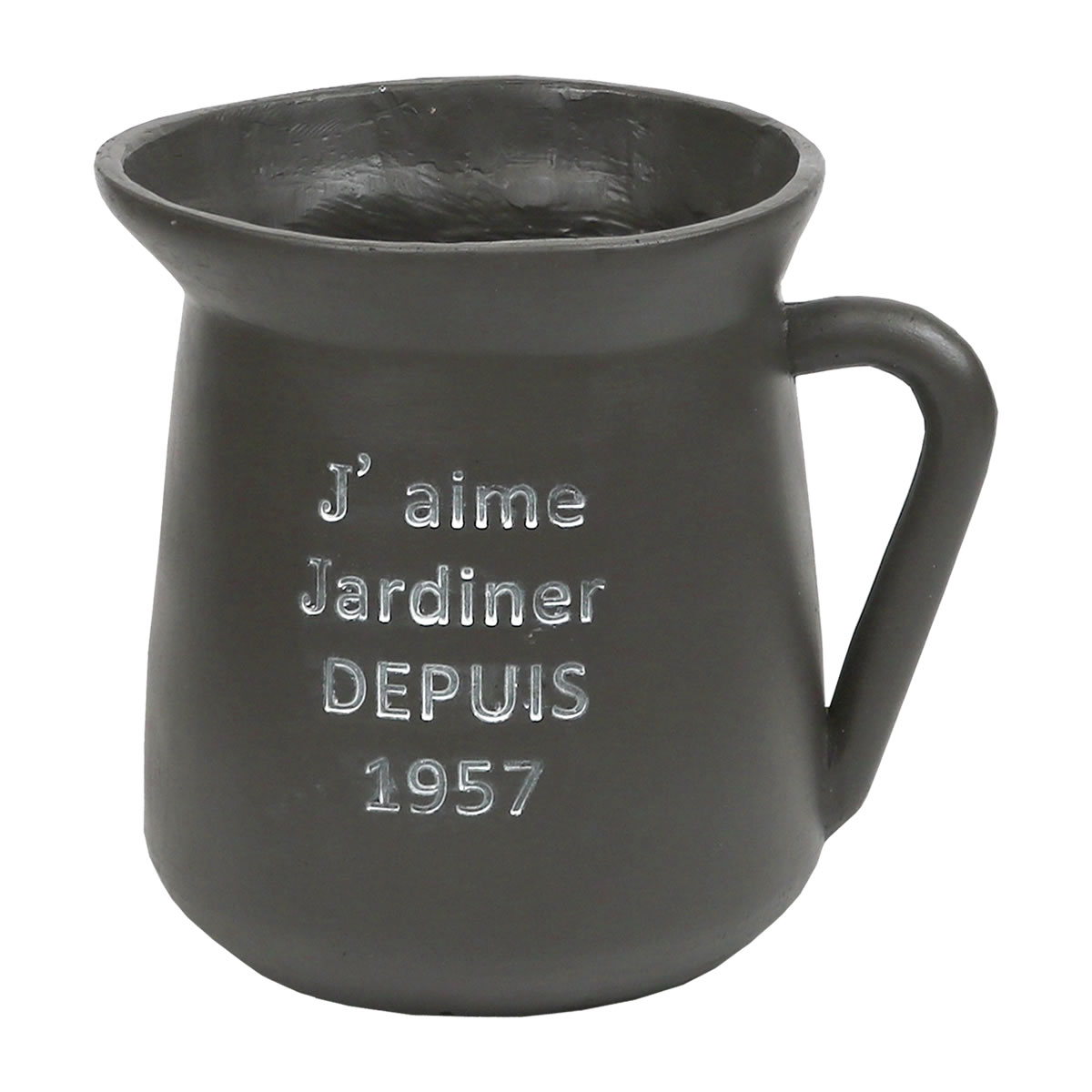 プランター 鉢 植木鉢 おしゃれ ガーデン プランター ガーデニング 北欧 鉢カバー 観葉植物 ポット FRP製 ミルクポット型 プランター 大 幅30cm | ブランド登録なし | 01